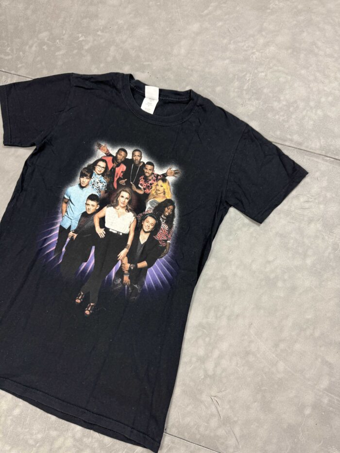 X Factor 2014 washed T-shirt koszulka z nadrukiem (S) - obrazek 3