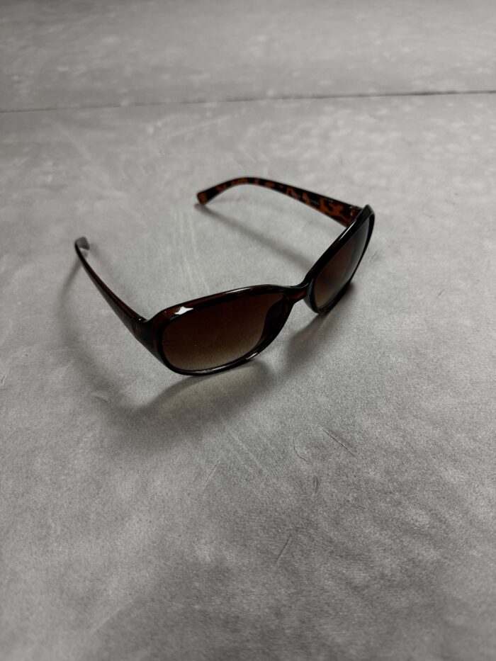 Vintage okulary przeciwsłoneczne panterka (unisex)
