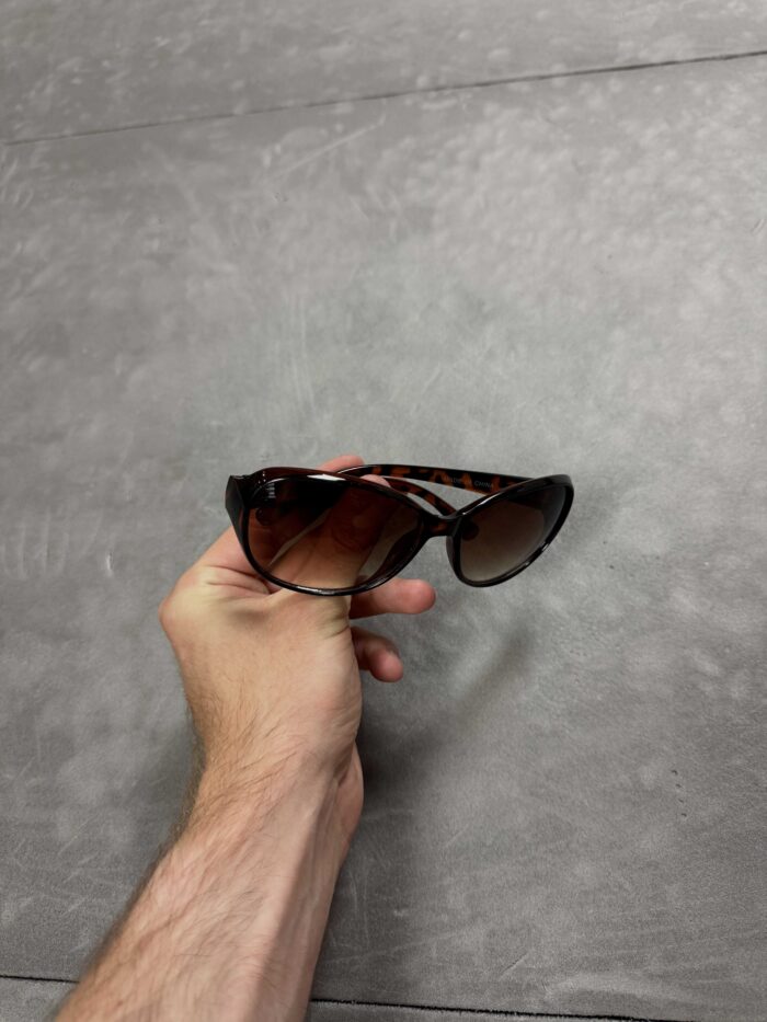 Vintage okulary przeciwsłoneczne panterka (unisex) - obrazek 3