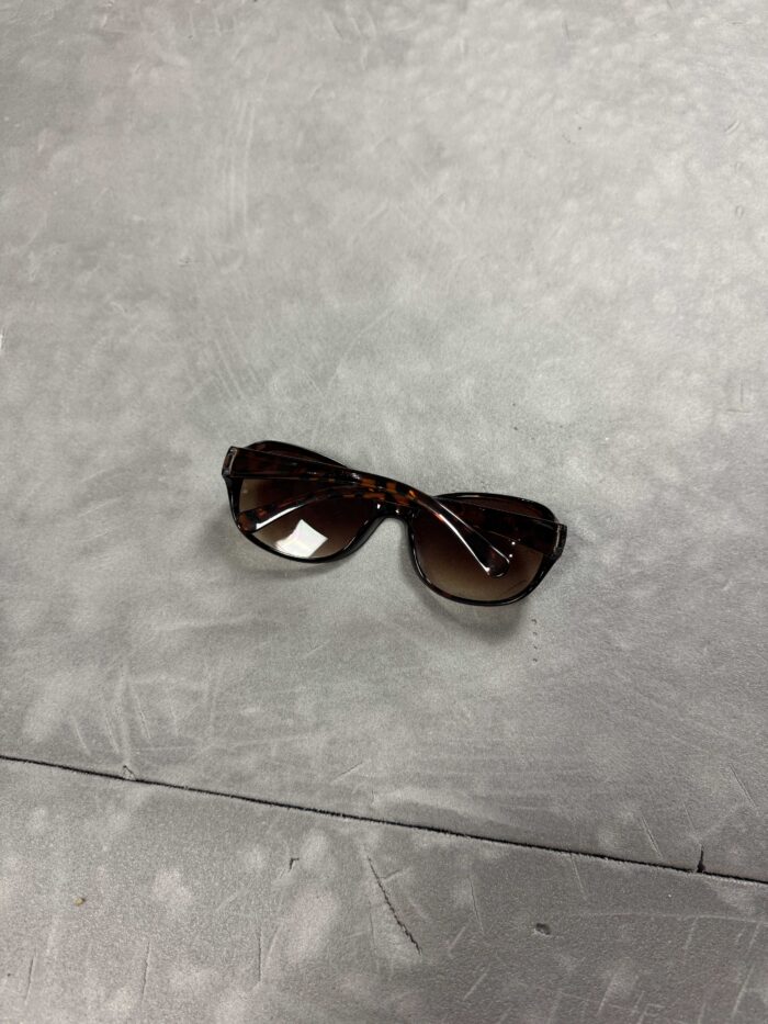 Vintage okulary przeciwsłoneczne panterka (unisex) - obrazek 2