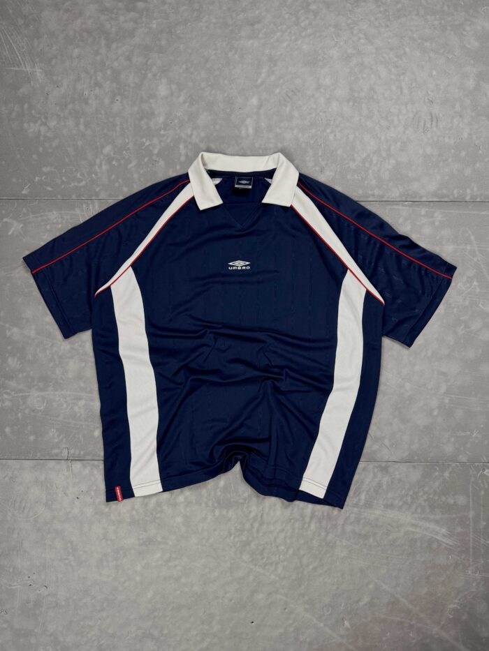 Vintage Umbro oversize jersey polo T-shirt koszulka sportowa (XL)