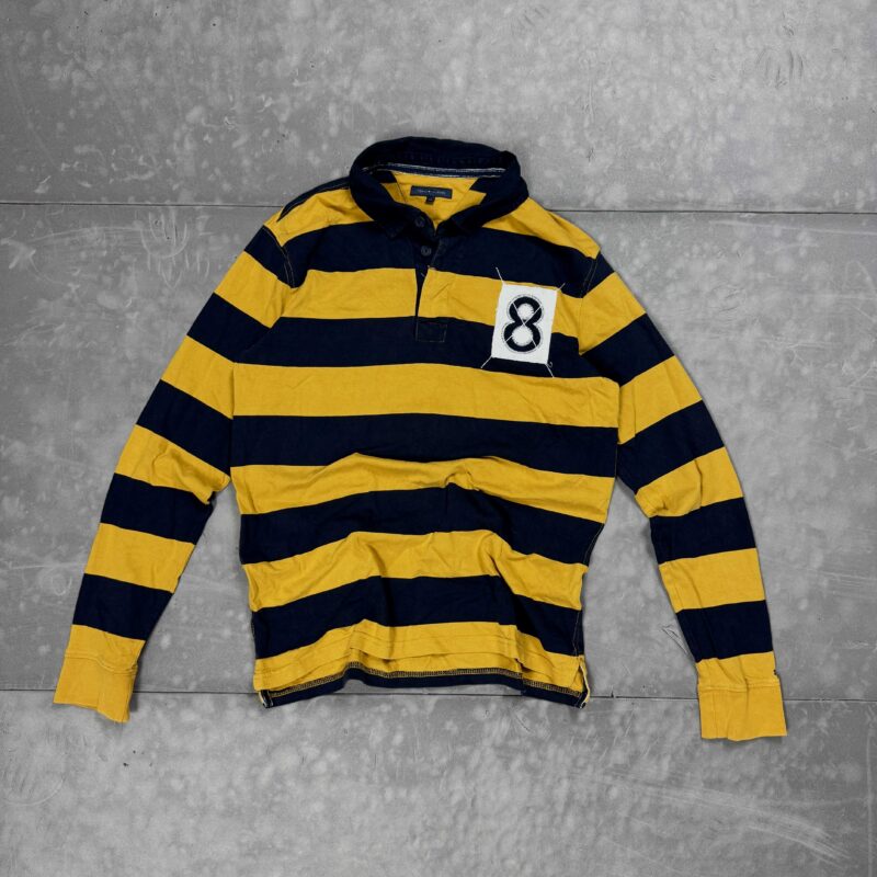 Tommy Hilfiger rugby polo longsleeve bluza (M)