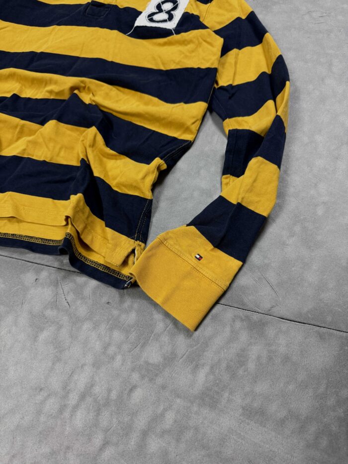 Tommy Hilfiger rugby polo longsleeve bluza (M) - obrazek 5