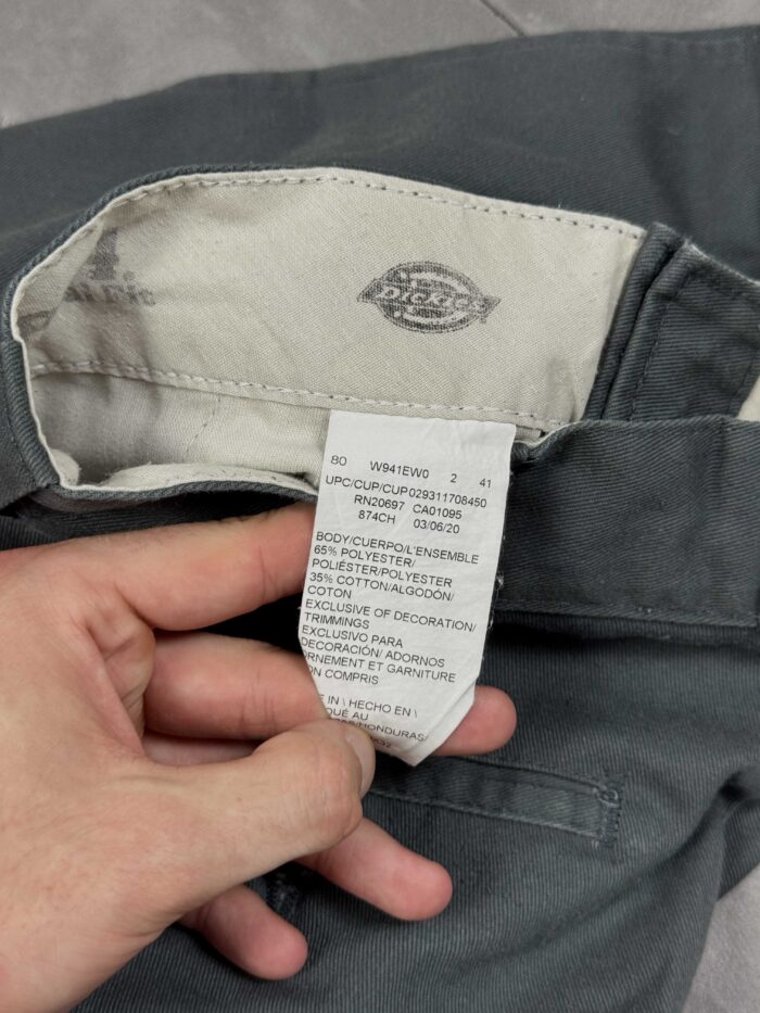 Dickies szorty szare 874 streetwear (29x33) - obrazek 4