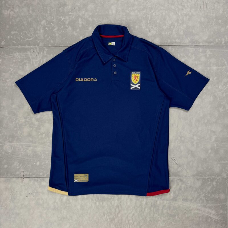 Diadora Szkocja koszulka piłkarska 2007/08 (L/XL)