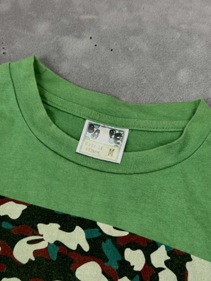 Bape T-shirt camo zielona koszula streetwear (M) - obrazek 4