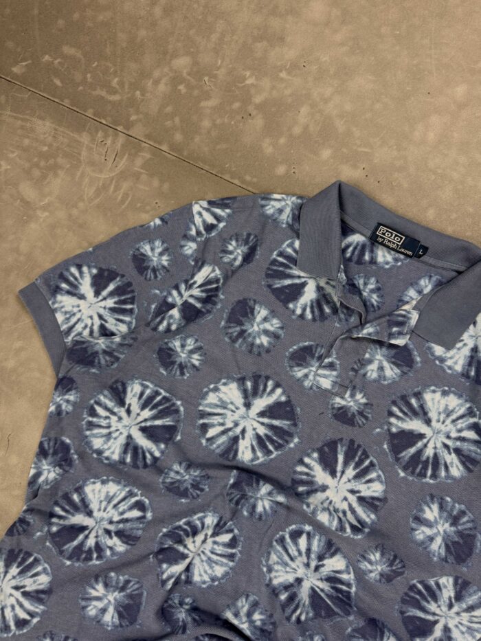 Ralph Lauren Tie Dye koszulka polo T-shirt streetwear (L) - obrazek 3