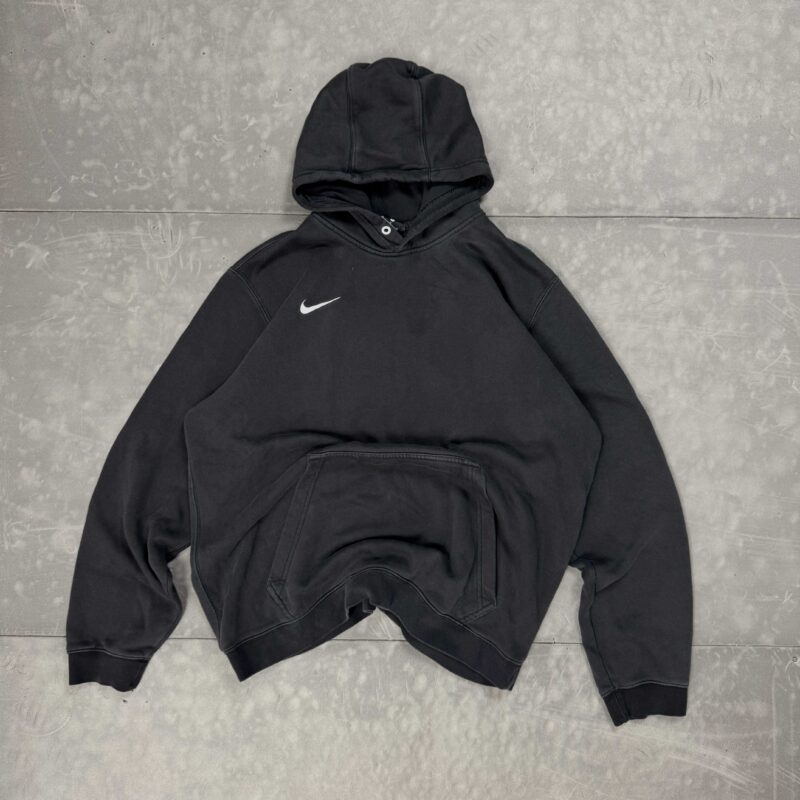 Nike black washed hoodie oversize (L/XL)