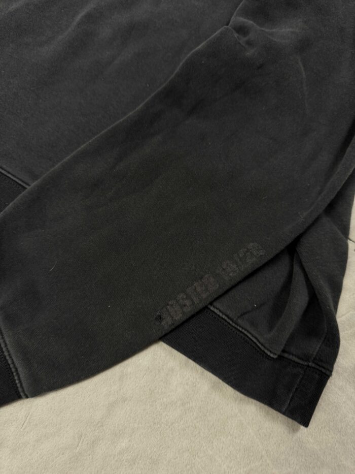 Nike black washed hoodie oversize (L/XL) - obrazek 7