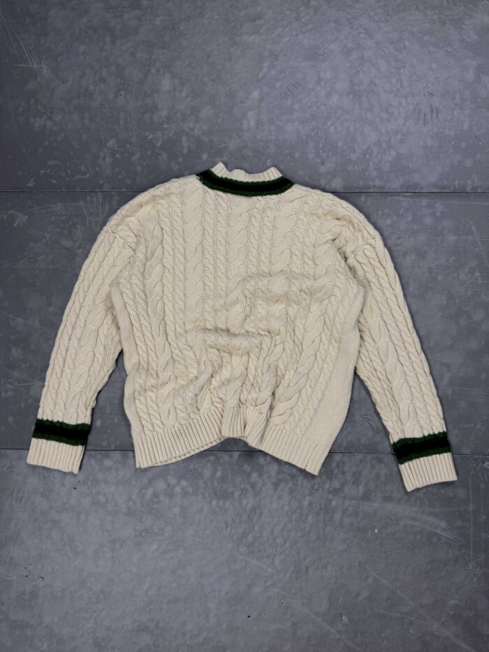 Vintage Kickers knit sweter big print haft 90s (M/L) - obrazek 2