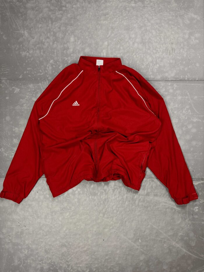 Adidas oversize windbreaker kurtka bluza zapinana streetwear (XL/XXL)