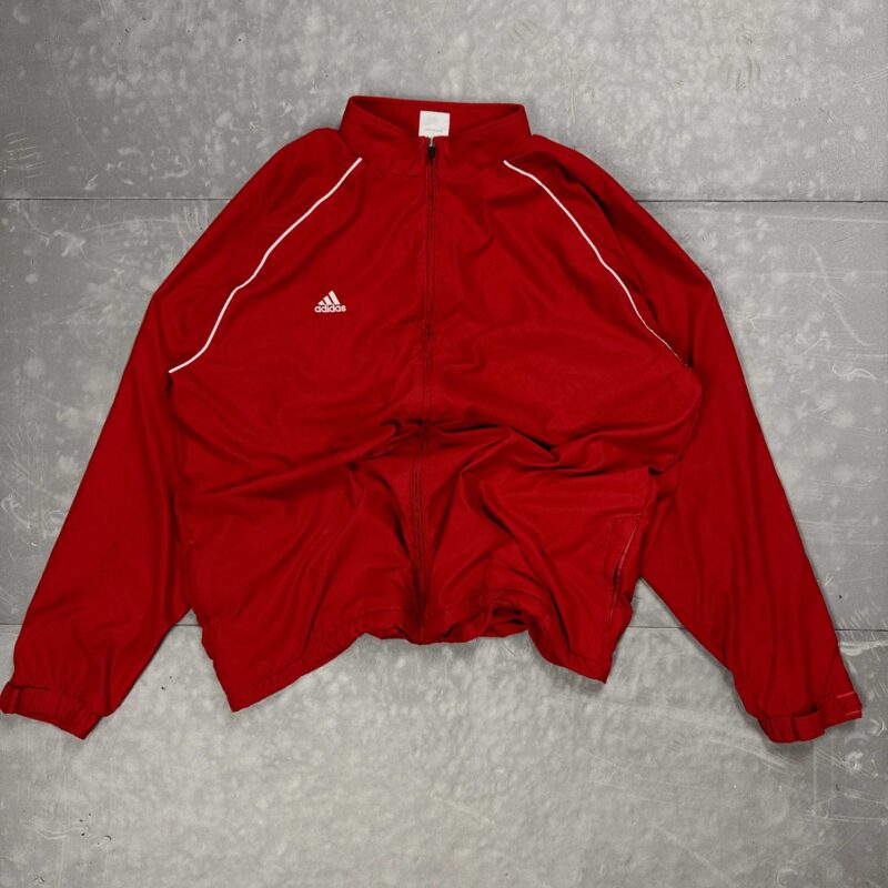Adidas oversize windbreaker kurtka bluza zapinana streetwear (XL/XXL)