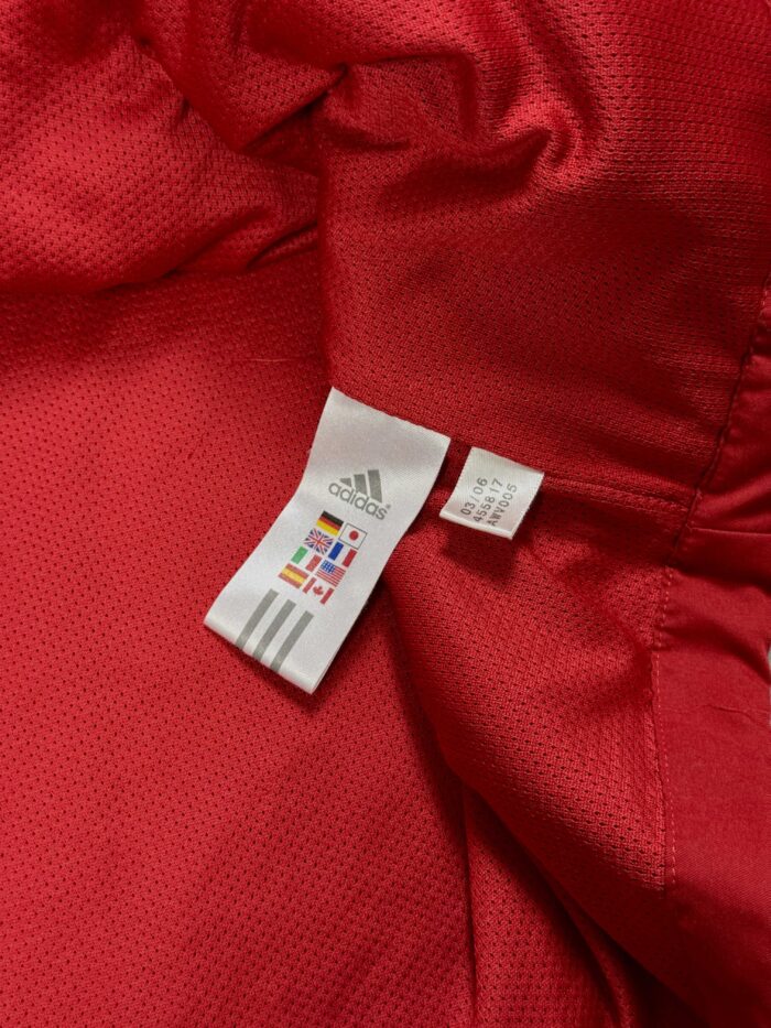 Adidas oversize windbreaker kurtka bluza zapinana streetwear (XL/XXL) - obrazek 5
