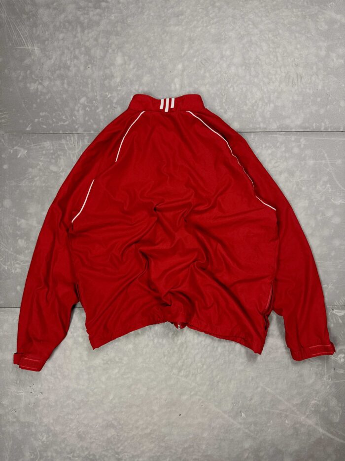 Adidas oversize windbreaker kurtka bluza zapinana streetwear (XL/XXL) - obrazek 2