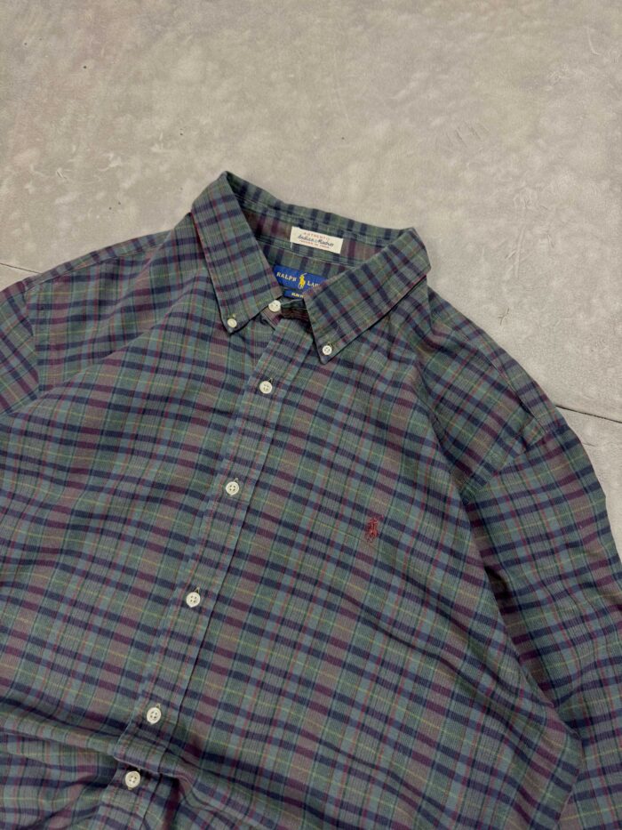 Ralph Lauren oversize koszula w kratkę (L/XL) - obrazek 3