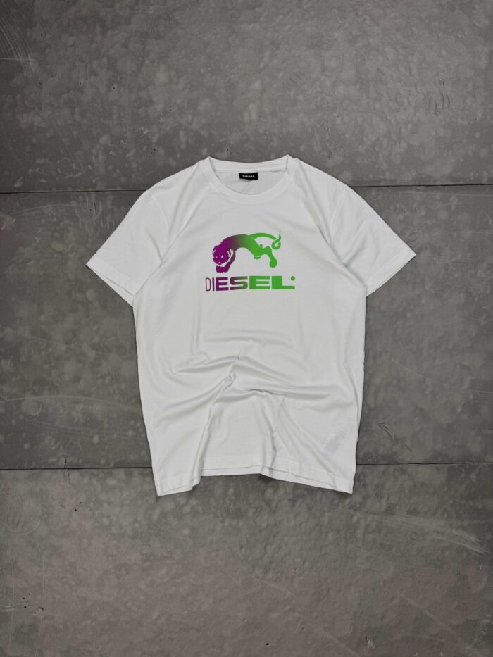 Diesel big print T-shirt koszulka streetwear (M/L)