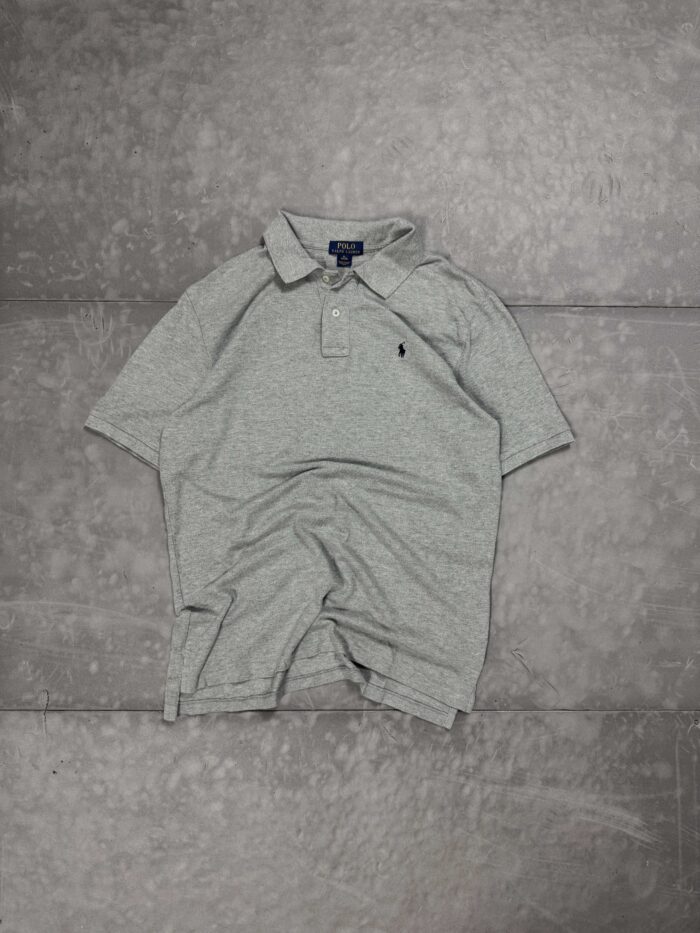 Ralph Lauren polo T-shirt koszulka polówka szara (M/L)