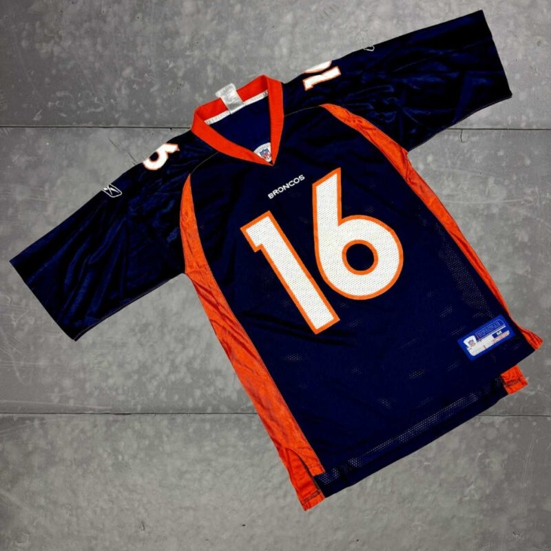 Reebok NFL Equipment Denver Broncos T-shirt Plummer 16 koszulka meczowa (M/L)