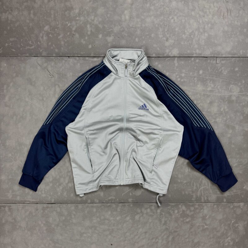 Adidas zip sweatshirt bluza zapinana y2k (S)