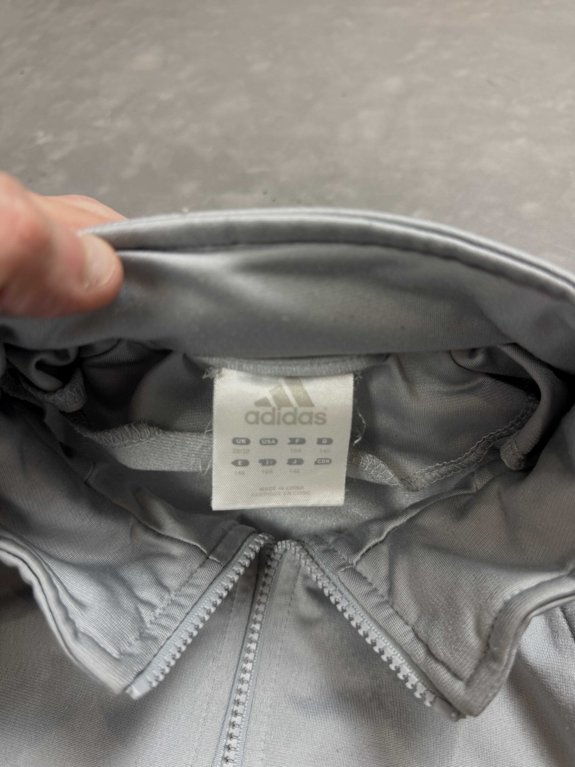 Adidas zip sweatshirt bluza zapinana y2k (S) - obrazek 4