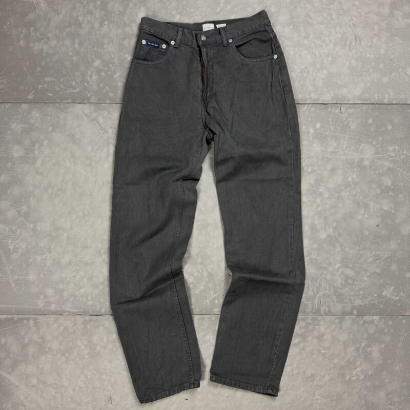 Vintage Calvin Klein Jeans washed denim spodnie jeansowe (S/M)