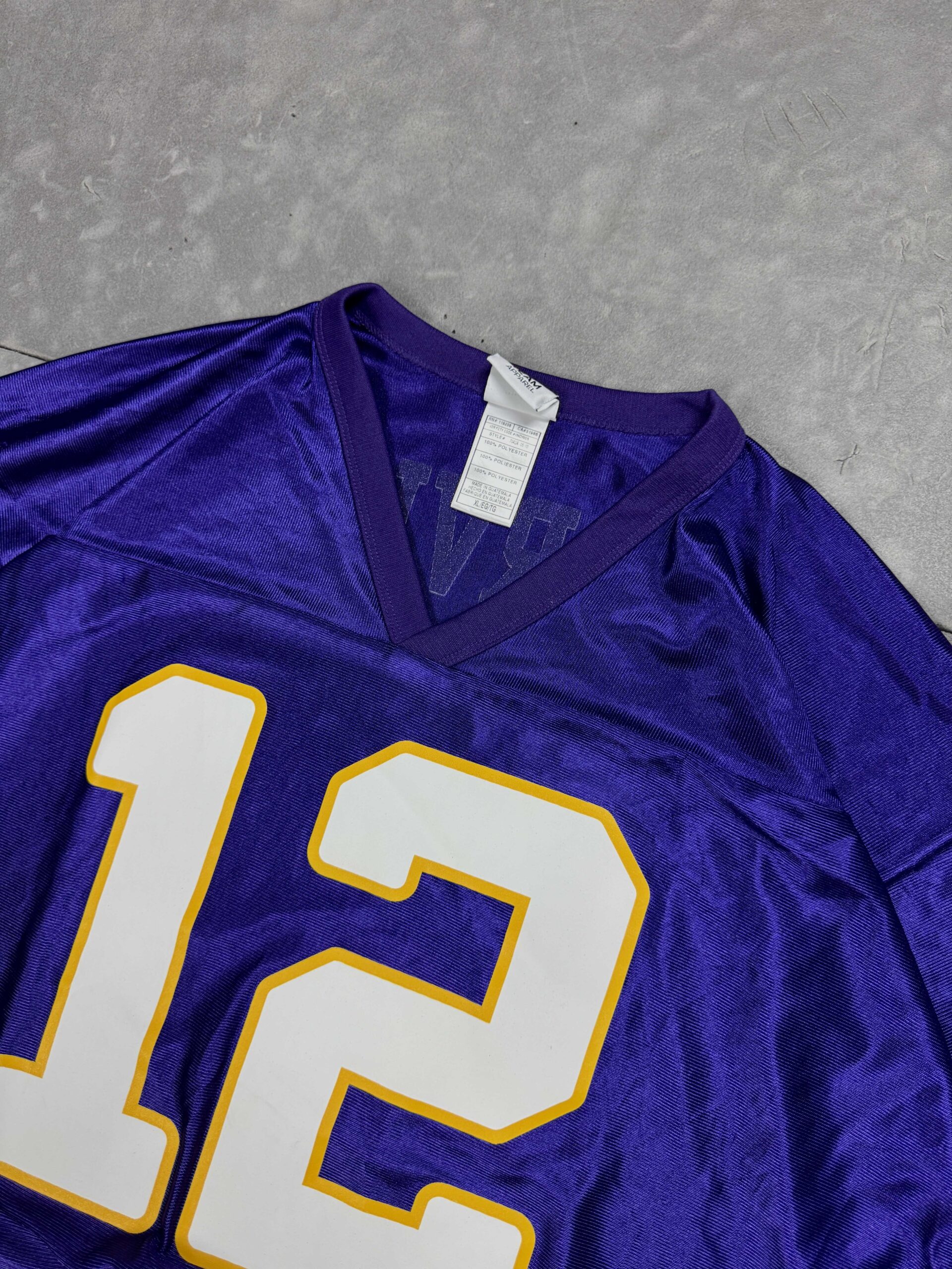 NFL Minnesota Vikings HARVIN 12 T-shirt Team Apparel koszulka sportowa oversize (XL) - obrazek 3