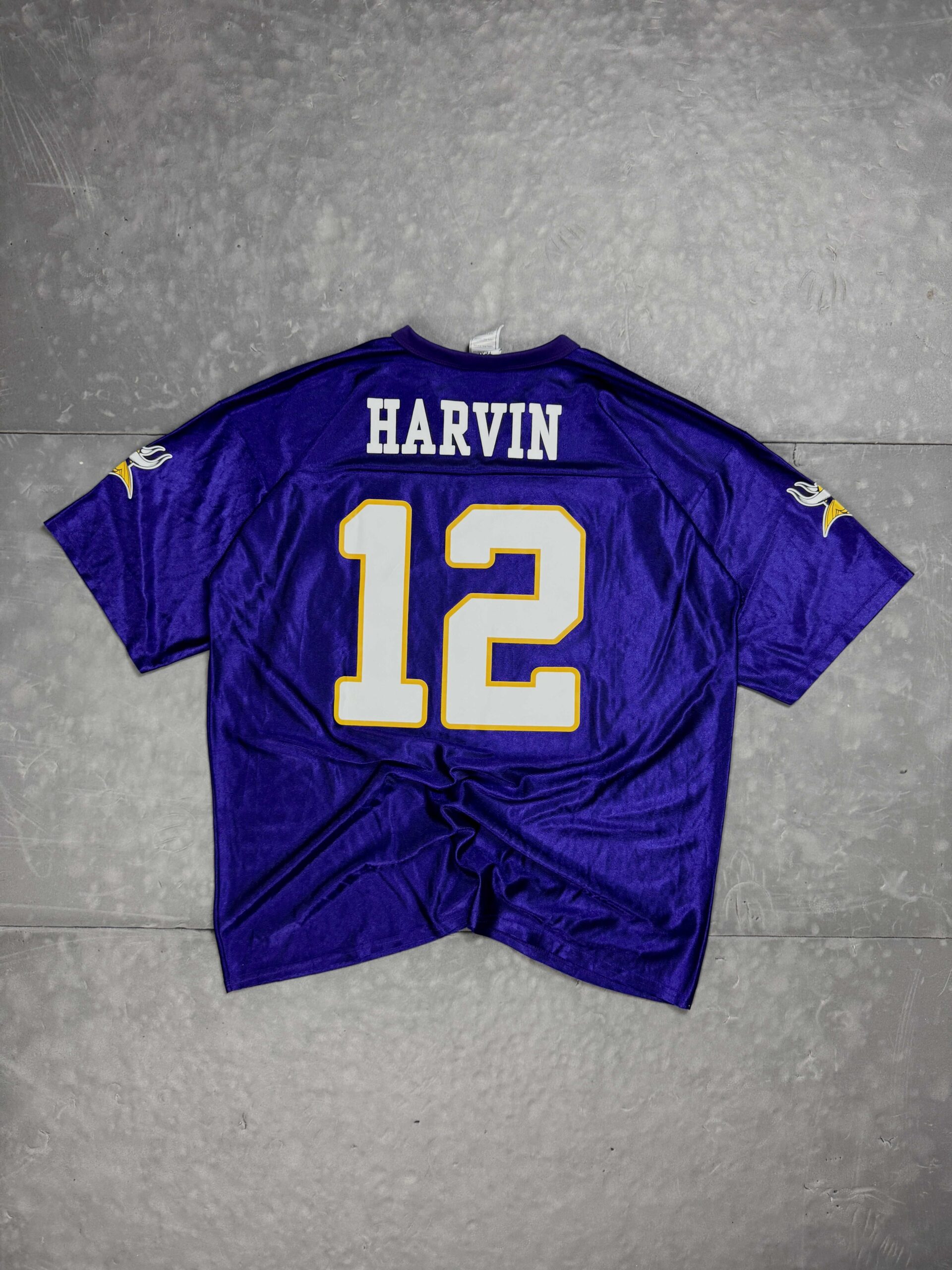 NFL Minnesota Vikings HARVIN 12 T-shirt Team Apparel koszulka sportowa oversize (XL) - obrazek 2