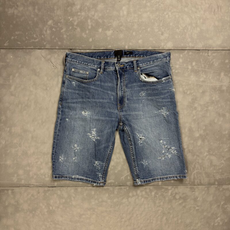H&M distressed denim shorts krótkie spodenki (M)