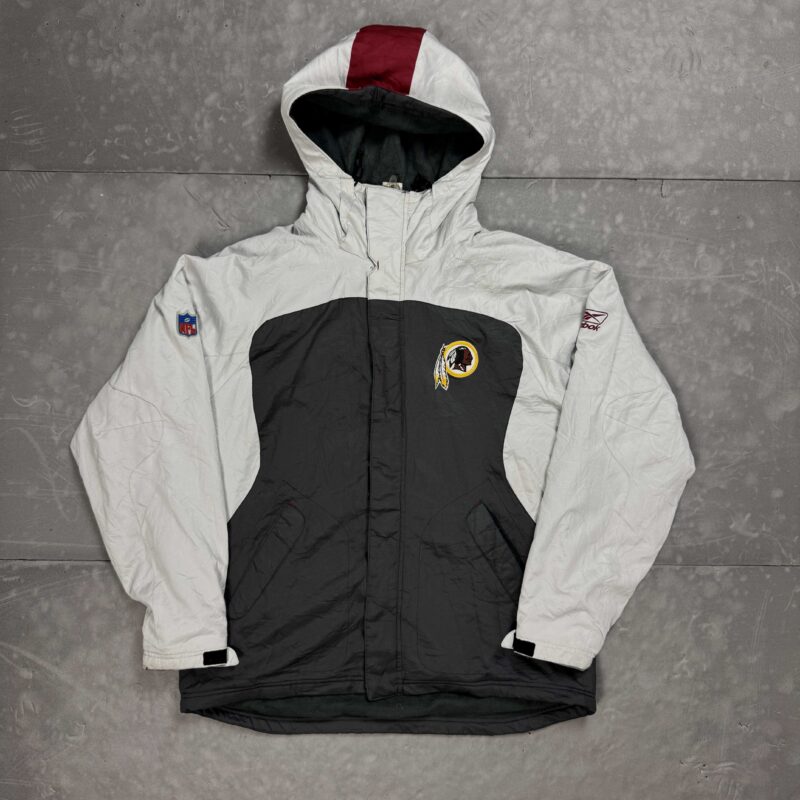 NFL Washington Commanders „Redskins” NFL x Reebok gruba ciepła kurtka (L)