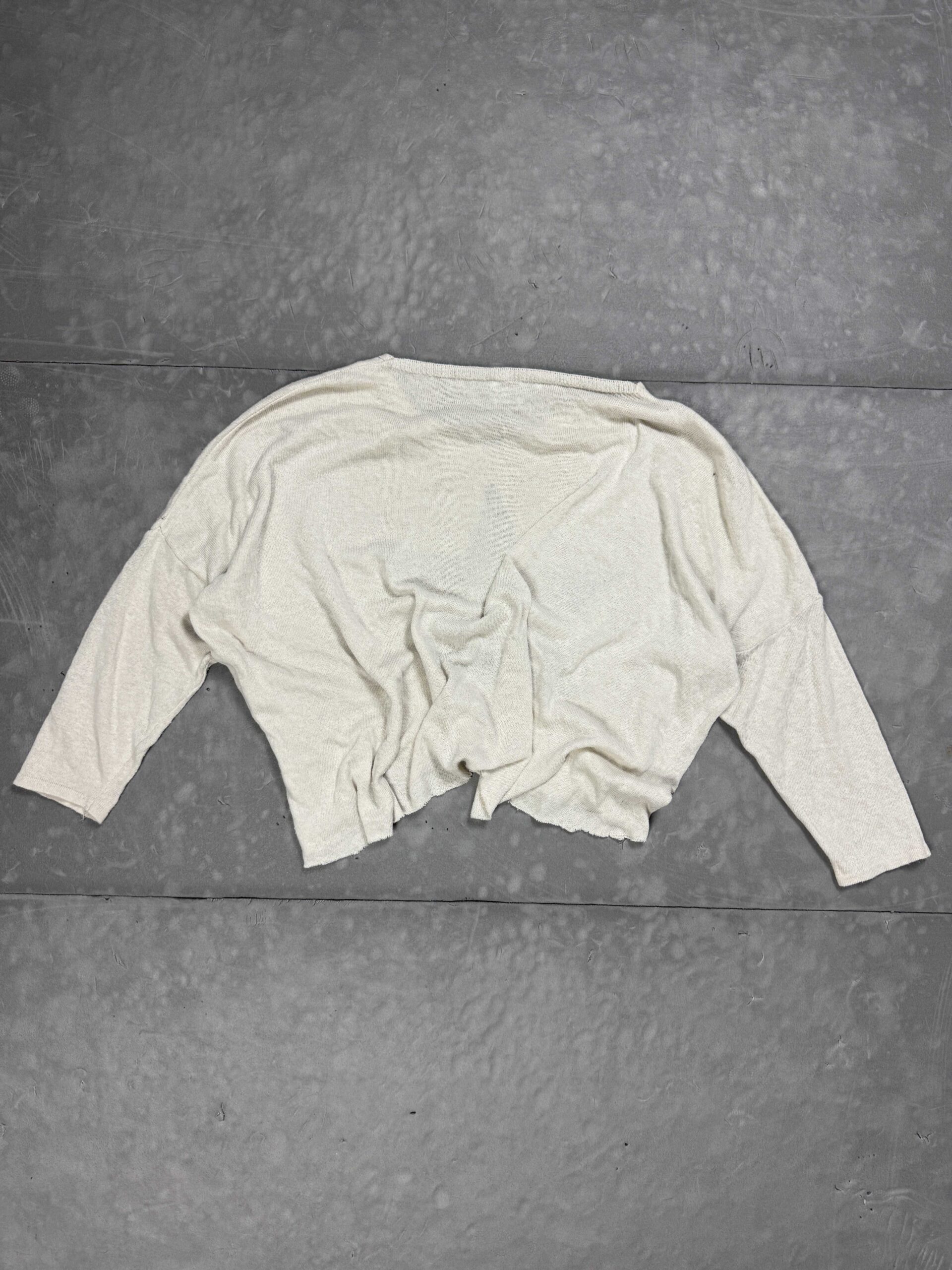 Vintage y2k boxy sweterek z dużym printem coquette (S/M) - obrazek 2