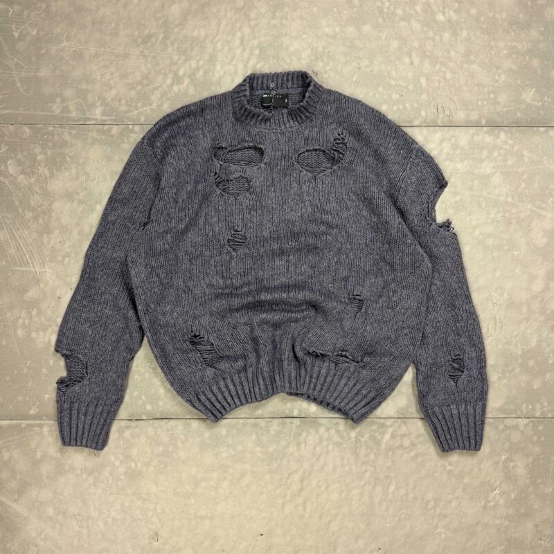 Asos distressed boxy sweter oversize (XXS)