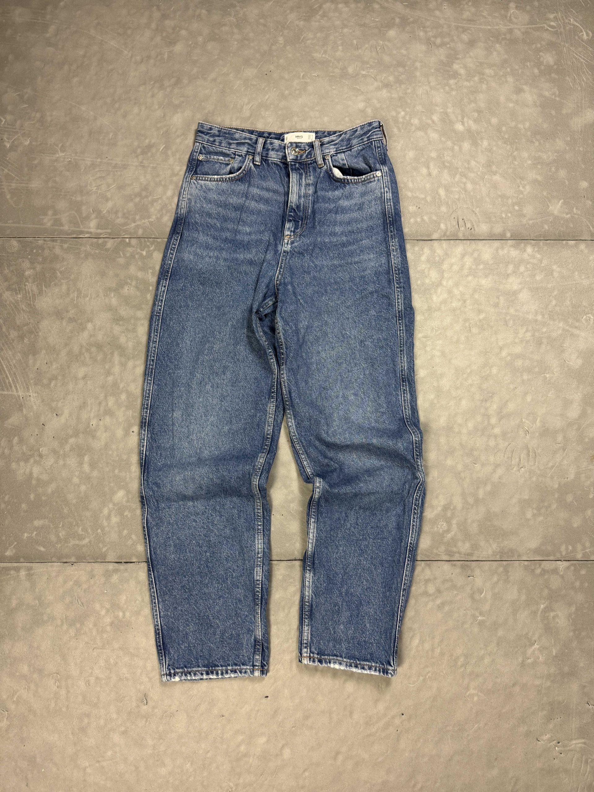 MNG spodnie jeansowe denim damskie retro (S)
