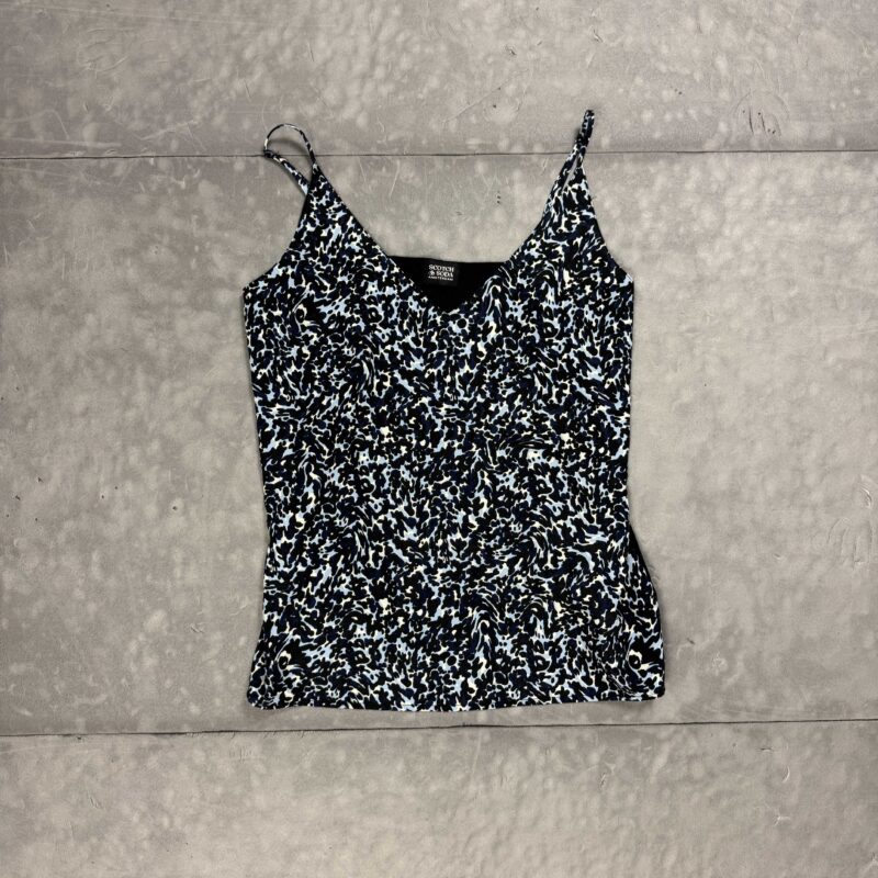 Scotch & Soda bluzka na ramiączkach w kropki (M)