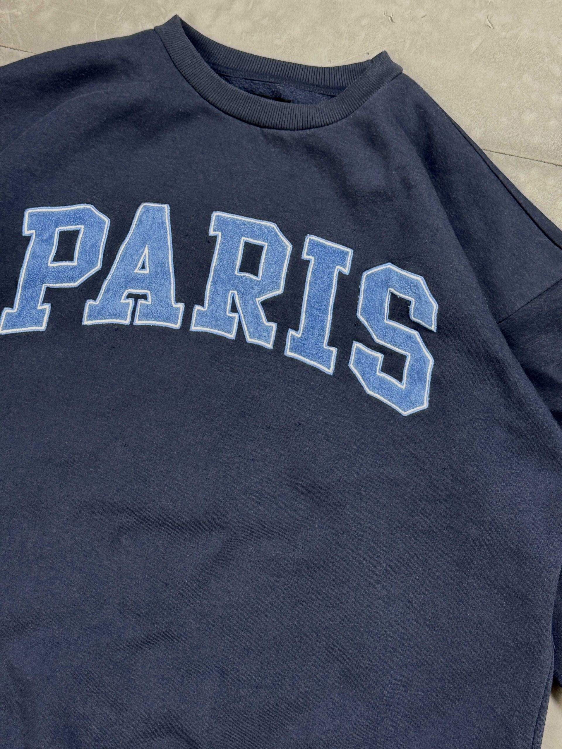 Bluza z dużym nadrukiem "Paris" oversize boxy damska (XXL) - obrazek 4