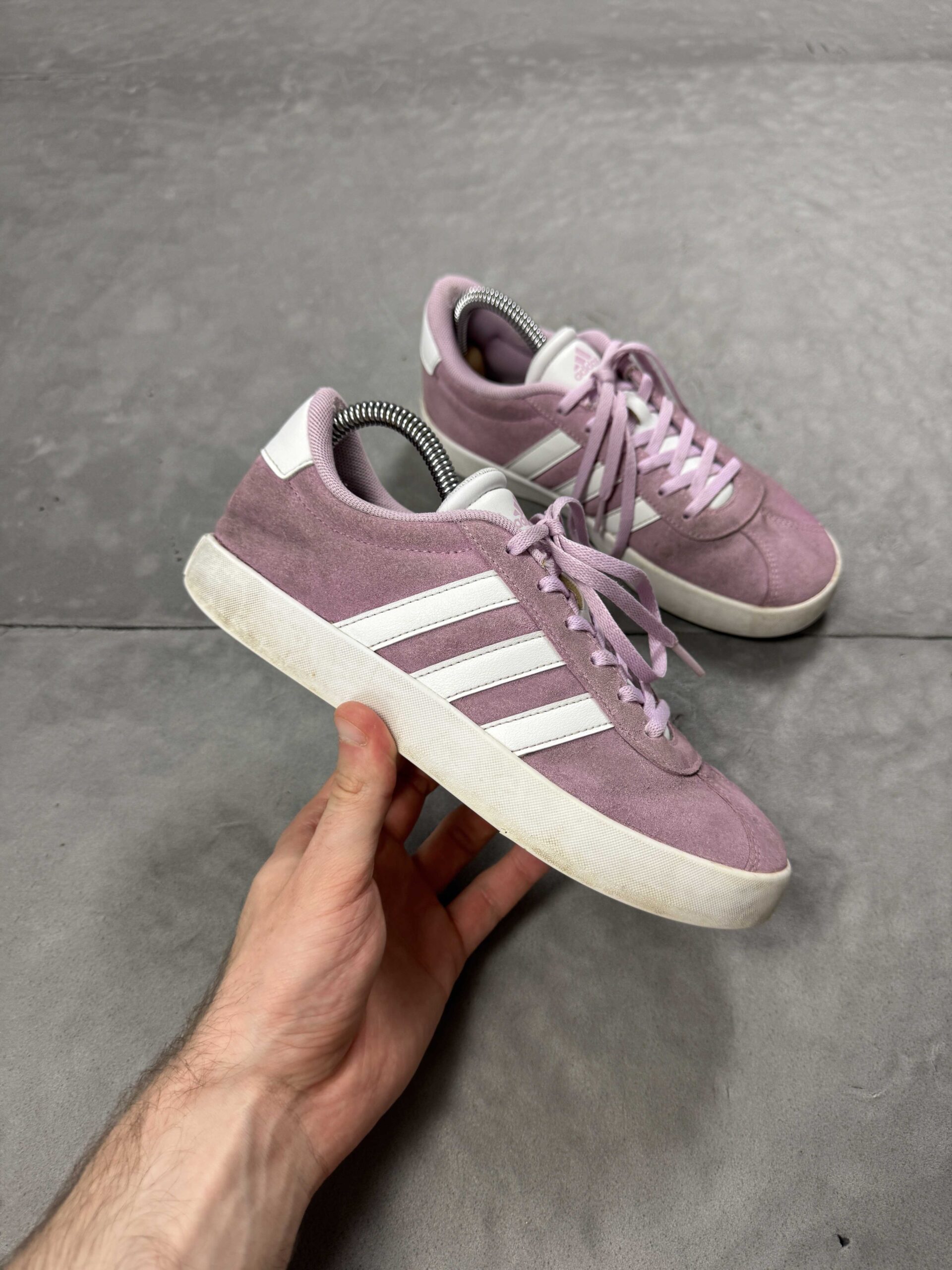 Damskie Sneakersy Buty Adidas VL Court 2.0 (36) - obrazek 3