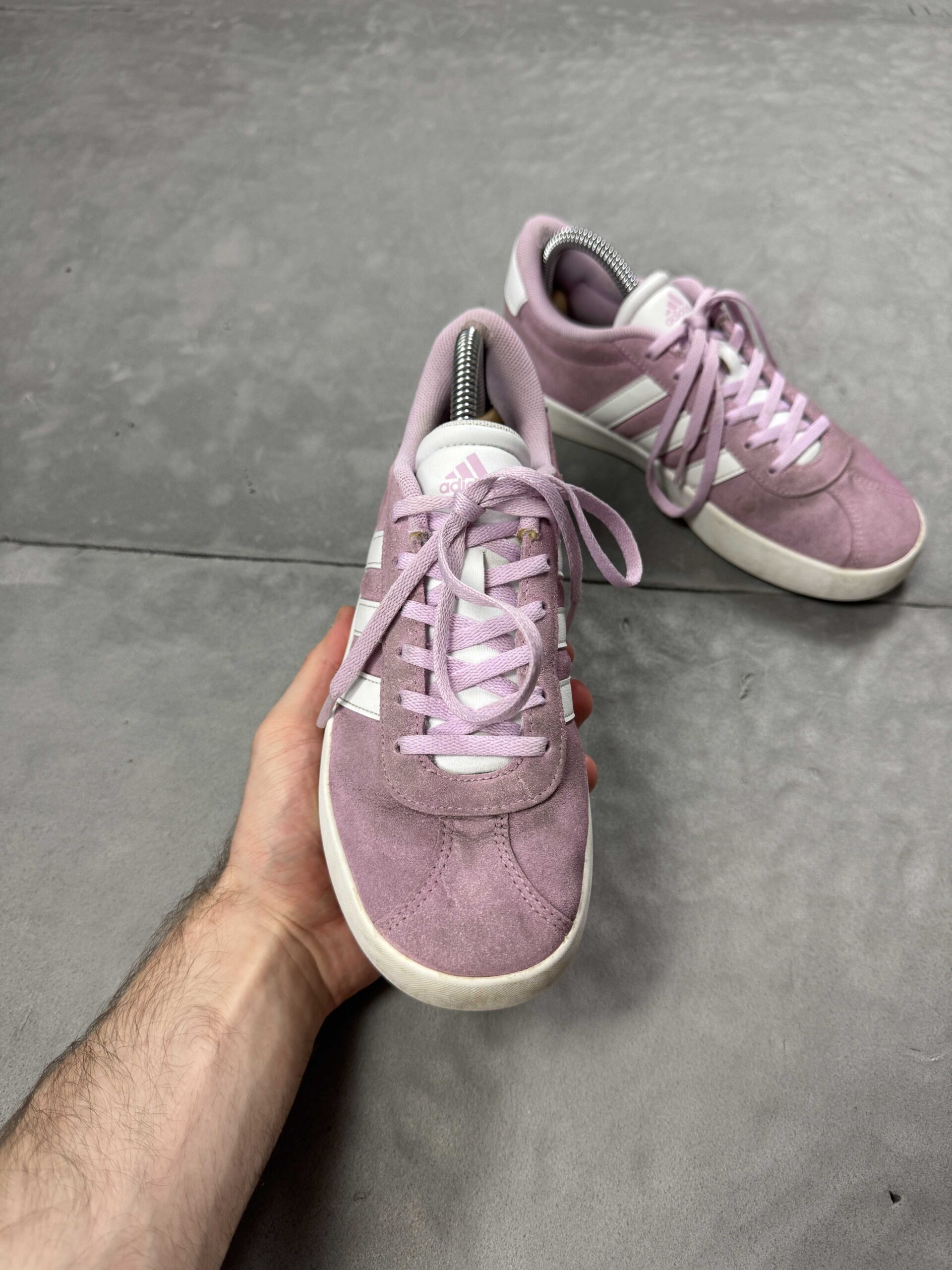 Damskie Sneakersy Buty Adidas VL Court 2.0 (36) - obrazek 4