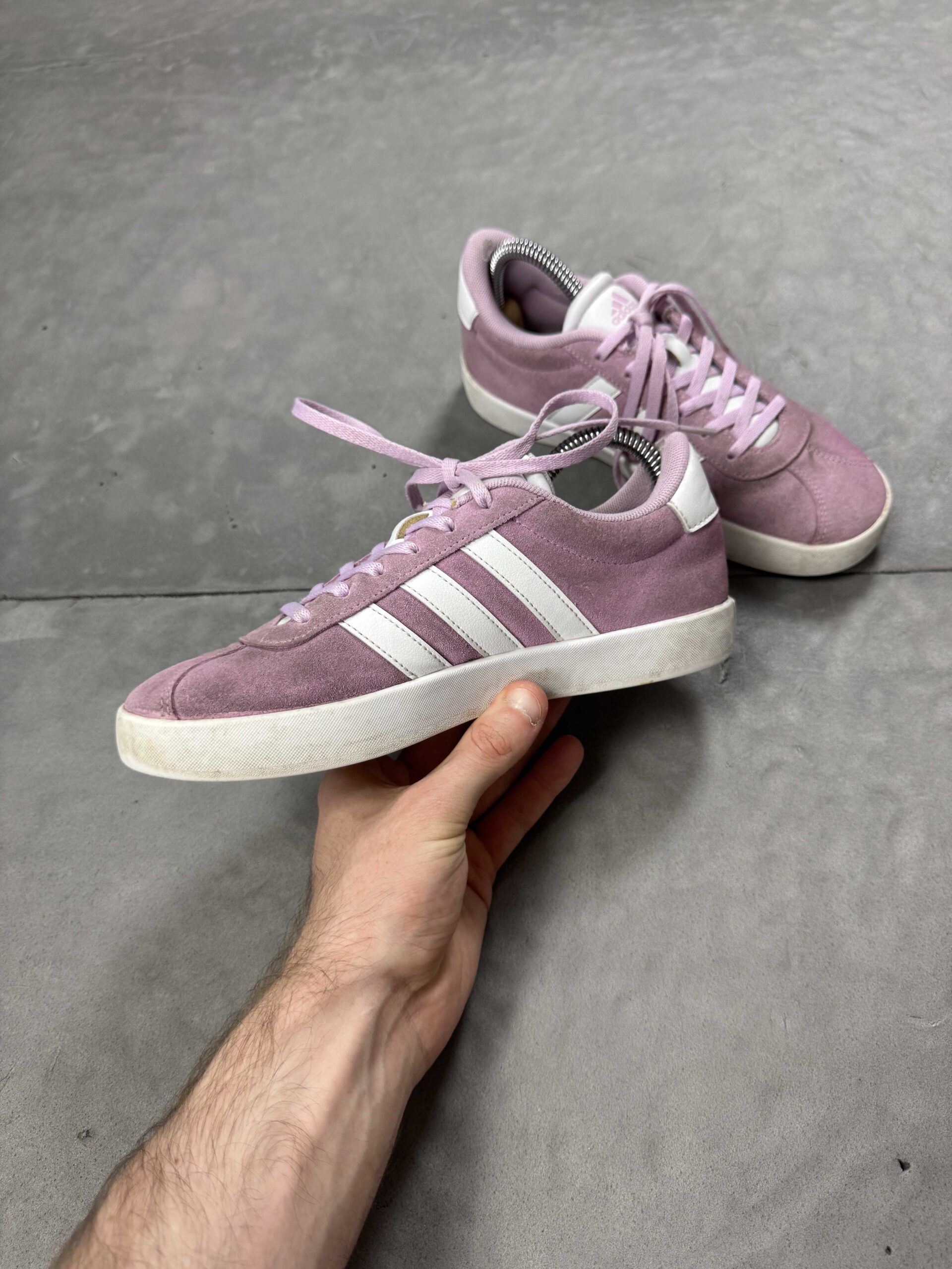 Damskie Sneakersy Buty Adidas VL Court 2.0 (36) - obrazek 5
