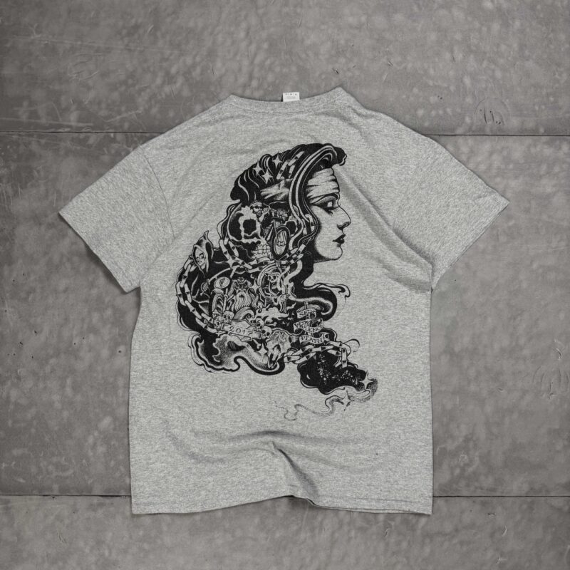 Gildan T-shirt koszulka z dużym nadrukiem (M)
