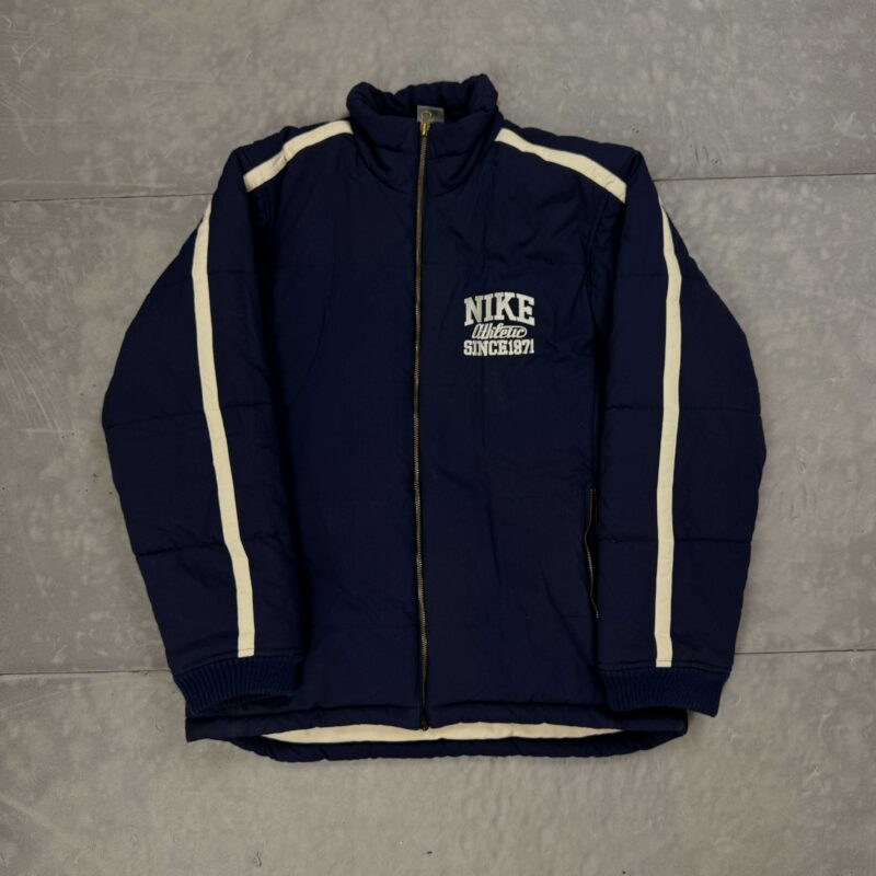 Vintage Nike Athletic puffer jacket kurtka puchowa (M)