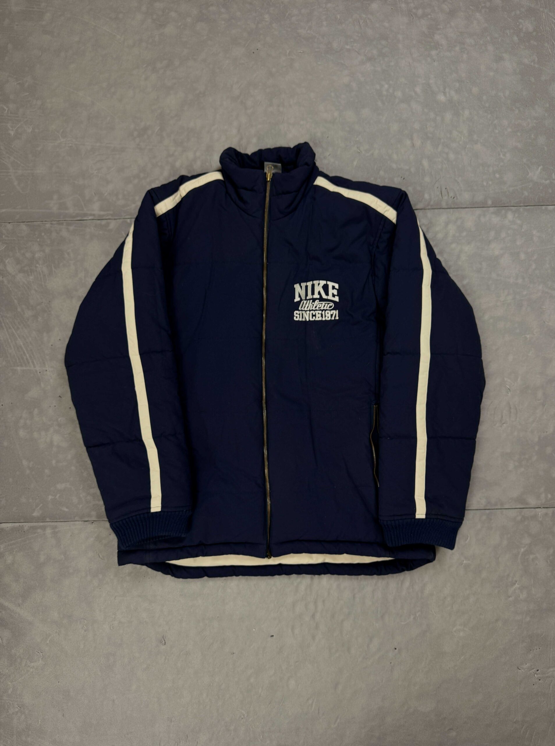 Vintage Nike Athletic puffer jacket kurtka puchowa (M)