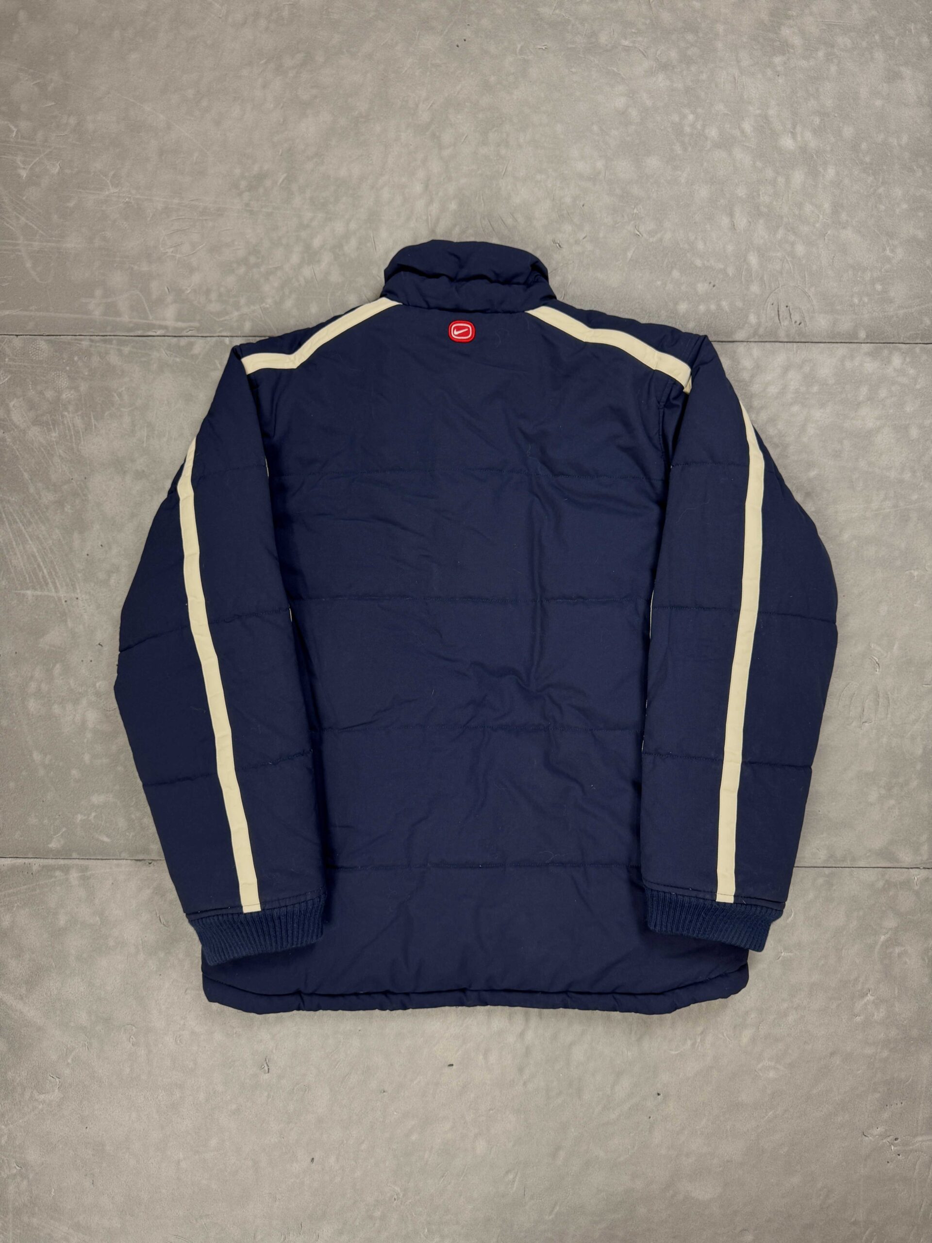 Vintage Nike Athletic puffer jacket kurtka puchowa (M) - obrazek 2