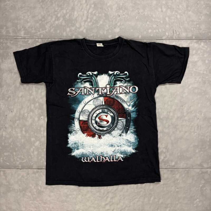 Santiago Walhalla T-shirt koszulka z dużym nadrukiem (M)