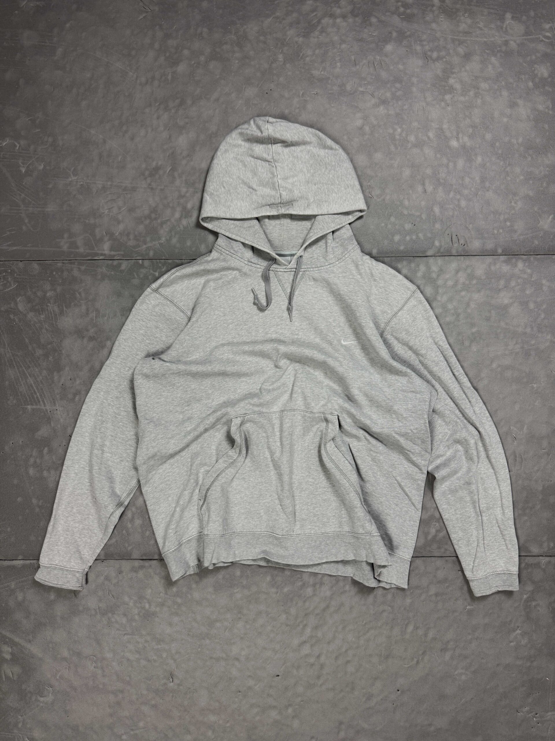 Nike hoodie szara bluza z kapturem boxy (M/L)