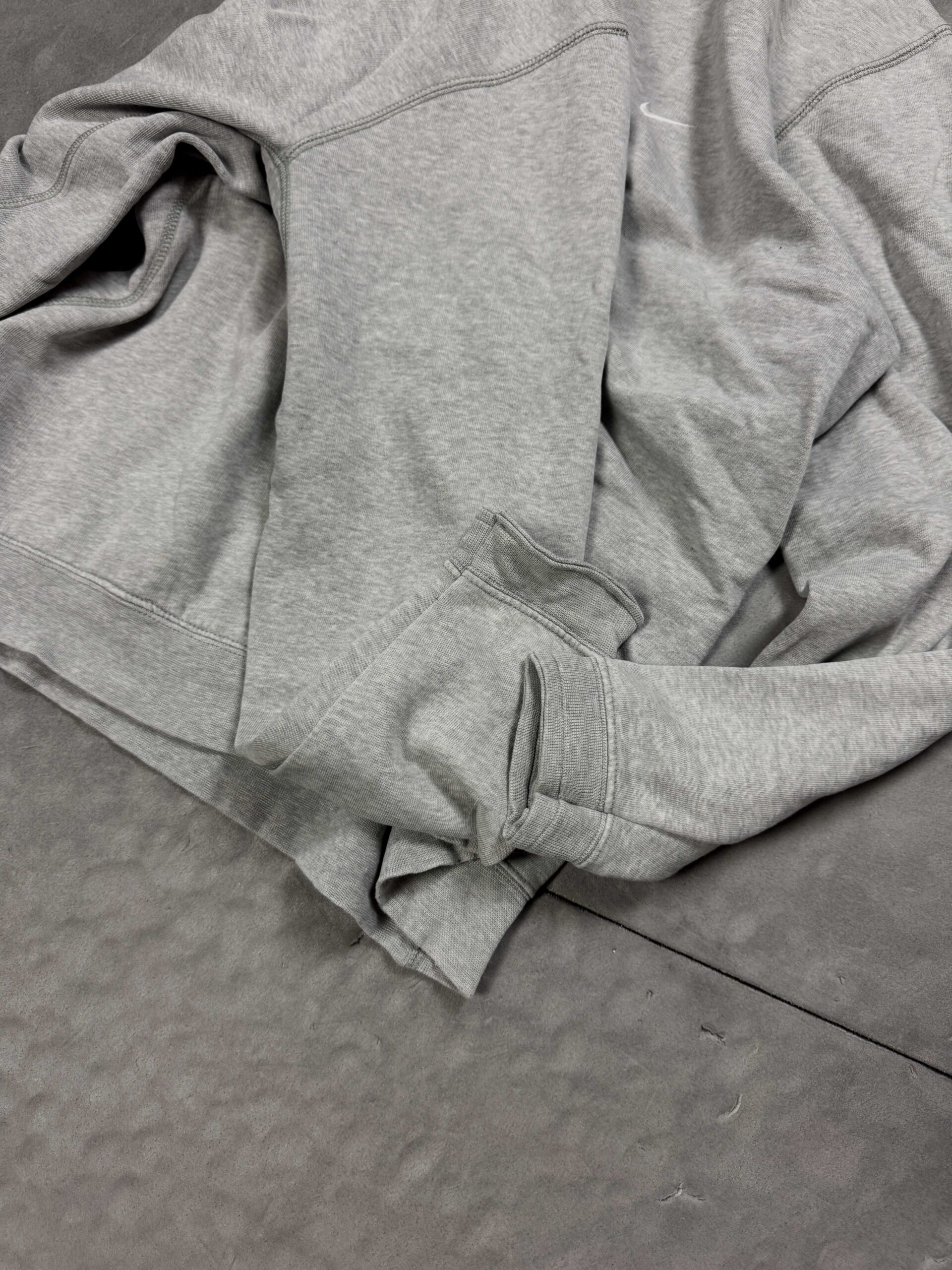 Nike hoodie szara bluza z kapturem boxy (M/L) - obrazek 5