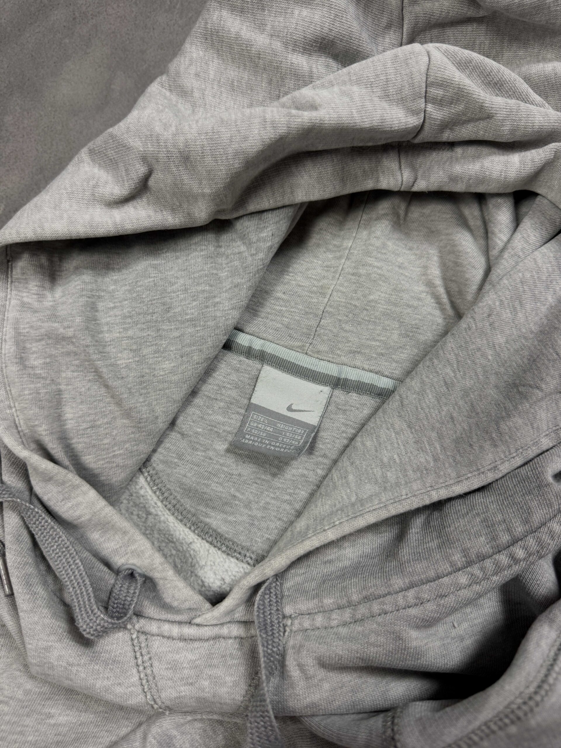 Nike hoodie szara bluza z kapturem boxy (M/L) - obrazek 4