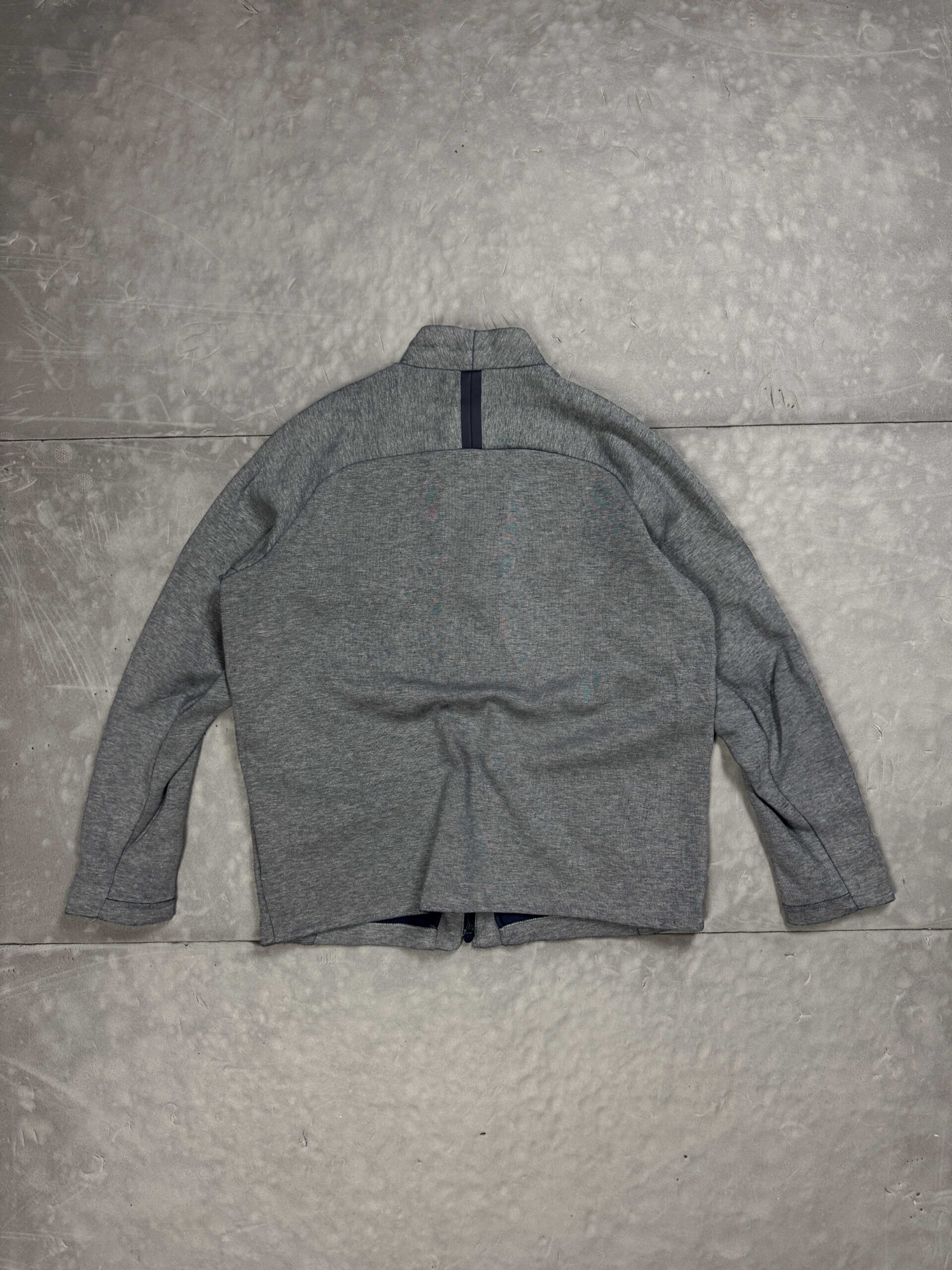 Nike Tech Fleece zip szara bluza na zamek streetwear (M/L) - obrazek 2