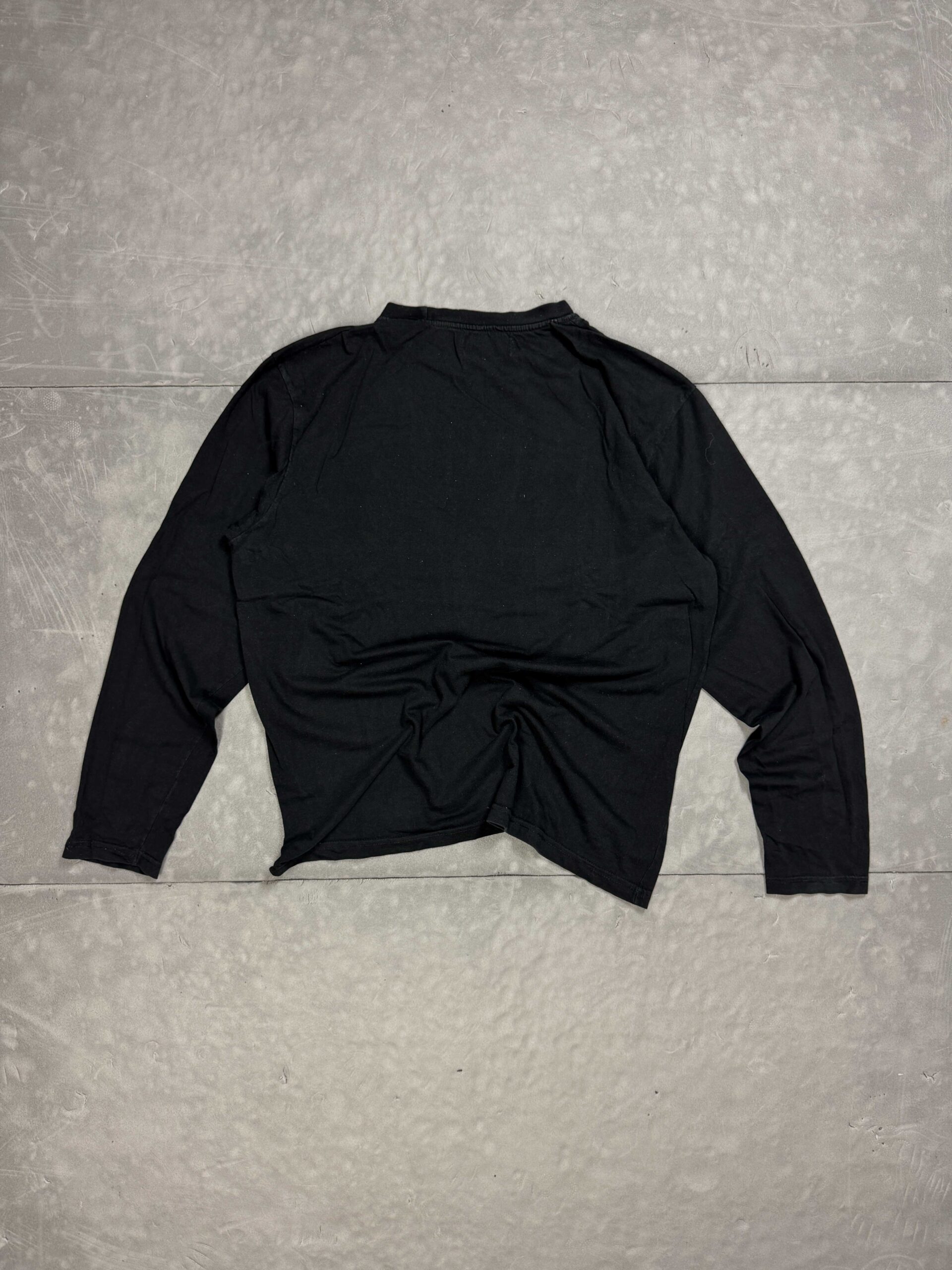 Vintage oversize longleeve T-shirt z dużym nadrukiem (L/XL) - obrazek 2